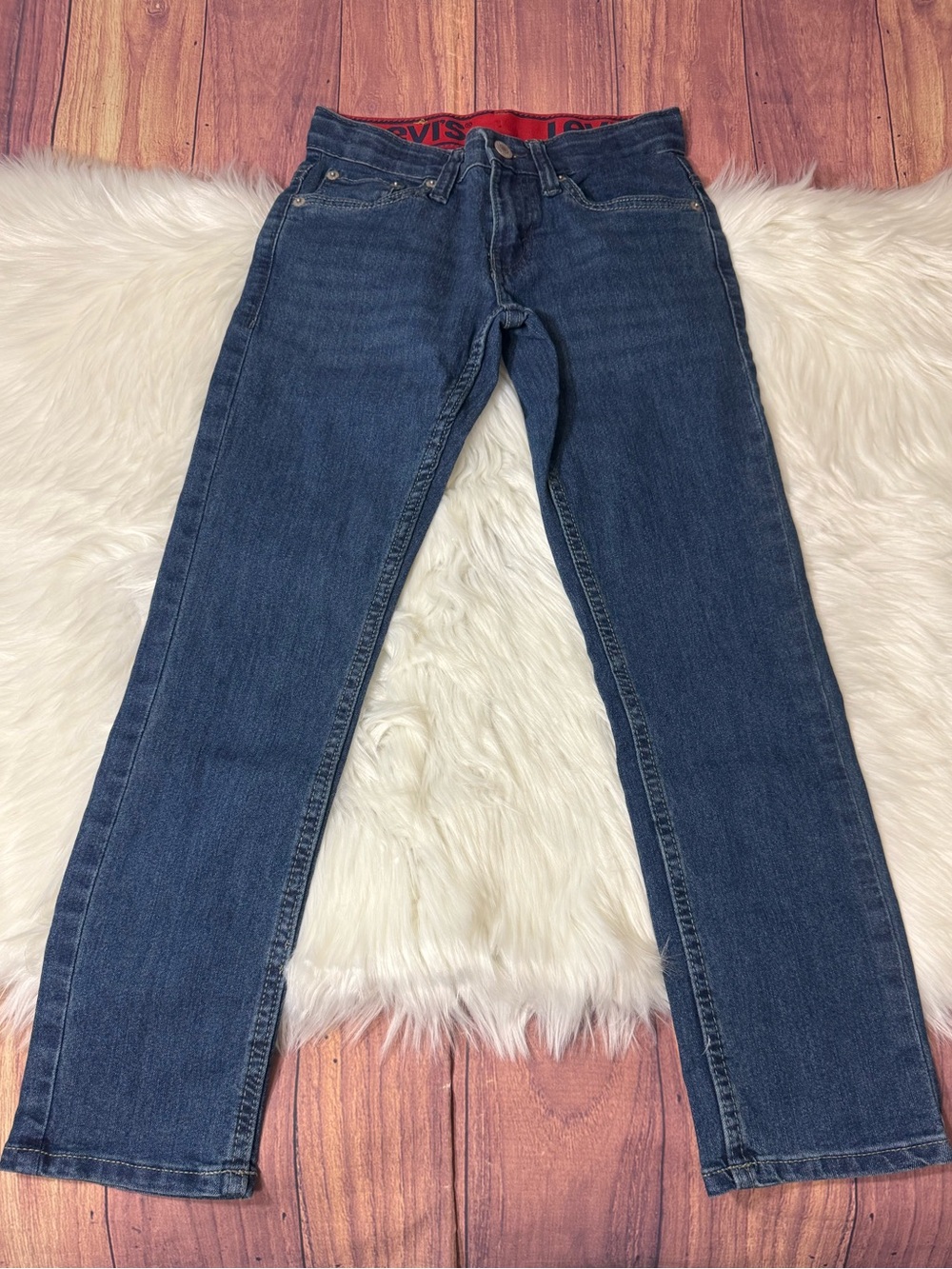 Levi’s 511 Slim Fit Medium Wash Jeans - Boys Size 8